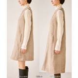 キーネックツイードジャンパースカート ワンピース/着丈が選べる | ROPE' PICNIC | 詳細画像37 