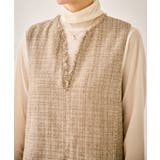 キーネックツイードジャンパースカート ワンピース/着丈が選べる | ROPE' PICNIC | 詳細画像39 