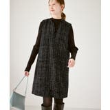 キーネックツイードジャンパースカート ワンピース/着丈が選べる | ROPE' PICNIC | 詳細画像4 