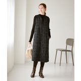 キーネックツイードジャンパースカート ワンピース/着丈が選べる | ROPE' PICNIC | 詳細画像6 