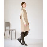 キーネックツイードジャンパースカート ワンピース/着丈が選べる | ROPE' PICNIC | 詳細画像9 