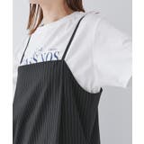 ストライプアイラインキャミワンピース/セットアップ対応 | ROPE' PICNIC | 詳細画像30 