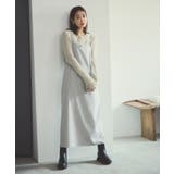 ストライプアイラインキャミワンピース/セットアップ対応 | ROPE' PICNIC | 詳細画像7 