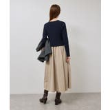 【新色追加】メタル釦ドッキングワンピース | ROPE' PICNIC | 詳細画像18 