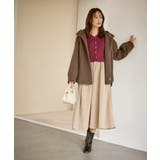 【新色追加】メタル釦ドッキングワンピース | ROPE' PICNIC | 詳細画像4 