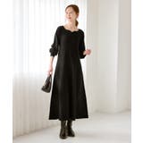 ハートネックニットワンピース | ROPE' PICNIC | 詳細画像1 