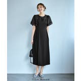 【Mon E’toile/モンエトワール】フレア袖ビスチェデザインワンピース | ROPE' PICNIC | 詳細画像13 