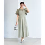 【Mon E’toile/モンエトワール】フレア袖ビスチェデザインワンピース | ROPE' PICNIC | 詳細画像5 