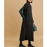 チャコール(06) | 【WEB限定】着丈が選べる/オーバーサイズカフタンワンピース | ROPE' PICNIC