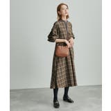 【WEB限定】配色バンドカラーチェックシャツワンピース | ROPE' PICNIC | 詳細画像16 