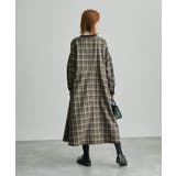 【WEB限定】配色バンドカラーチェックシャツワンピース | ROPE' PICNIC | 詳細画像20 