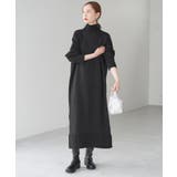 【WEB限定】バックボタンリラックスニットワンピース | ROPE' PICNIC | 詳細画像17 