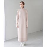 【WEB限定】バックボタンリラックスニットワンピース | ROPE' PICNIC | 詳細画像2 