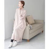 【WEB限定】バックボタンリラックスニットワンピース | ROPE' PICNIC | 詳細画像21 