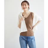 カップ付きVネックニットタンク | ROPE' PICNIC | 詳細画像12 