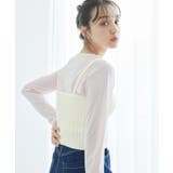 ラメ畔ニットビスチェ | ROPE' PICNIC | 詳細画像10 