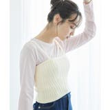 ラメ畔ニットビスチェ | ROPE' PICNIC | 詳細画像9 
