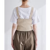 ワイドリブニットビスチェ | ROPE' PICNIC | 詳細画像13 