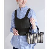 ワイドリブニットビスチェ | ROPE' PICNIC | 詳細画像4 