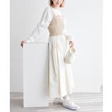 ワイドリブニットビスチェ | ROPE' PICNIC | 詳細画像6 