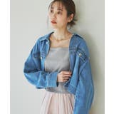 クロップドテレコタンクインナー | ROPE' PICNIC | 詳細画像10 