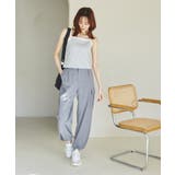 クロップドテレコタンクインナー | ROPE' PICNIC | 詳細画像11 