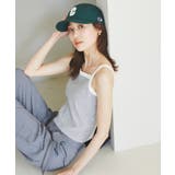 クロップドテレコタンクインナー | ROPE' PICNIC | 詳細画像14 