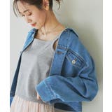 クロップドテレコタンクインナー | ROPE' PICNIC | 詳細画像9 