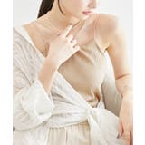 コード使いカップ付きリブキャミインナー | ROPE' PICNIC | 詳細画像14 