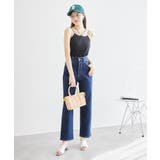 コード使いカップ付きリブキャミインナー | ROPE' PICNIC | 詳細画像3 