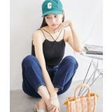 コード使いカップ付きリブキャミインナー | ROPE' PICNIC | 詳細画像4 