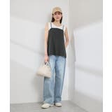 【吸水速乾・防シワ】エフォートレスビスチェキャミソール | ROPE' PICNIC | 詳細画像2