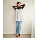 Vネックティアードレースビスチェ | ROPE' PICNIC | 詳細画像2 