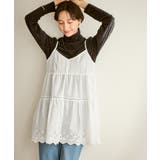 Vネックティアードレースビスチェ | ROPE' PICNIC | 詳細画像5 