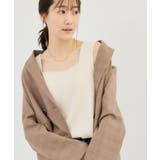 スクエアネックニットタンクトップ | ROPE' PICNIC | 詳細画像13 