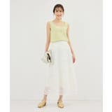 スクエアネックニットタンクトップ | ROPE' PICNIC | 詳細画像26 