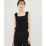 スクエアネックニットタンクトップ | ROPE' PICNIC | 詳細画像6 