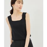 スクエアネックニットタンクトップ | ROPE' PICNIC | 詳細画像8 