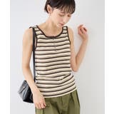 マルチボーダーヘンリーネックタンクトップ | ROPE' PICNIC | 詳細画像13