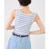 マルチボーダーヘンリーネックタンクトップ | ROPE' PICNIC | 詳細画像20