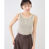 マルチボーダーヘンリーネックタンクトップ | ROPE' PICNIC | 詳細画像8