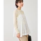 お着軽シャツシリーズ シアーレイヤードキャミソールブラウス/接触冷感・通気性 | ROPE' PICNIC | 詳細画像18 