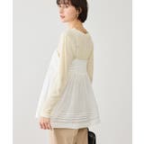 お着軽シャツシリーズ シアーレイヤードキャミソールブラウス/接触冷感・通気性 | ROPE' PICNIC | 詳細画像19 