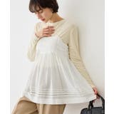 お着軽シャツシリーズ シアーレイヤードキャミソールブラウス/接触冷感・通気性 | ROPE' PICNIC | 詳細画像22 