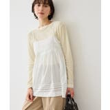 お着軽シャツシリーズ シアーレイヤードキャミソールブラウス/接触冷感・通気性 | ROPE' PICNIC | 詳細画像23 