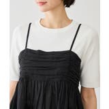 お着軽シャツシリーズ シアーレイヤードキャミソールブラウス/接触冷感・通気性 | ROPE' PICNIC | 詳細画像31 