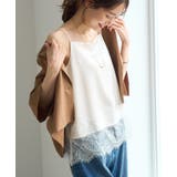 サテンレースキャミビスチェ/着丈が選べる | ROPE' PICNIC | 詳細画像5