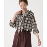 マドラスチェックボイルシアースカーフ | ROPE' PICNIC | 詳細画像15