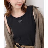 襟フリルタンクトップ | ROPE' PICNIC | 詳細画像1 