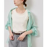 ホワイト(10) | 襟フリルタンクトップ | ROPE' PICNIC